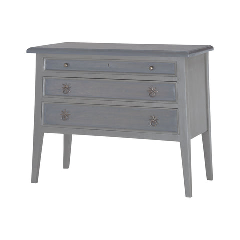 Sterling Eliza Wood Chest (Gray)