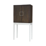 Dimond Home West End 72" Mahogany Wood Cabinet (Gray & Brown)