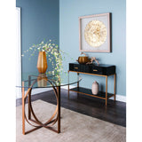 Dimond Home Evans Metal & Glass Console Table (Multiple Colors)