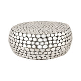 Dimond Home Pebble Metal Accent Table (Silver)
