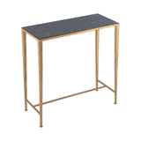Dimond Home Karelia Metal & Glass Console Table (Gray & Gold)