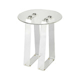 Butler Blanca Clear Acrylic Side Table