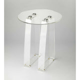 Butler Blanca Clear Acrylic Side Table