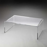 Butler Crystal Clear Acrylic Coffee Table