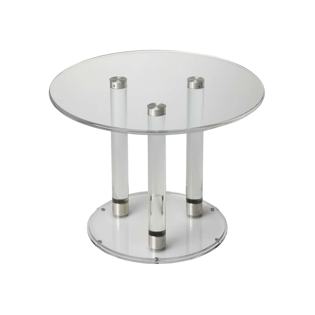 Butler Landis Clear Acrylic Accent Table EllaModern