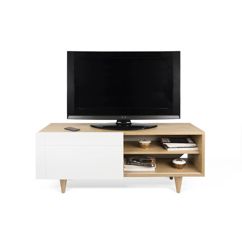 Tema Cruz TV Table Oak & White