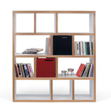 Cube Bookcase - Tema Berlin 4 Levels 150 Wood Bookcase - Various Colors