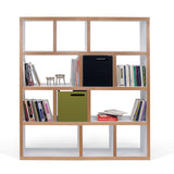 Cube Bookcase - Tema Berlin 4 Levels 150 Wood Bookcase - Various Colors