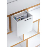 Cube Bookcase - Tema Berlin 4 Levels 150 Wood Bookcase - Various Colors