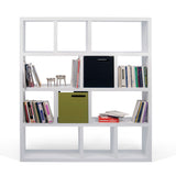 Cube Bookcase - Tema Berlin 4 Levels 150 Wood Bookcase - Various Colors