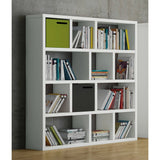Cube Bookcase - Tema Berlin 4 Levels 150 Wood Bookcase - Various Colors