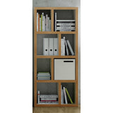 Cube Bookcase - Tema Berlin 4 Levels 70 Wood Bookcase - Various Colors