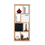 Cube Bookcase - Tema Berlin 4 Levels 70 Wood Bookcase - Various Colors