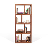 Cube Bookcase - Tema Berlin 4 Levels 70 Wood Bookcase - Various Colors