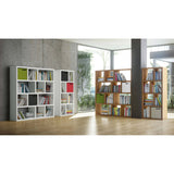 Cube Bookcase - Tema Berlin 4 Levels 70 Wood Bookcase - Various Colors