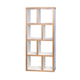 Cube Bookcase - Tema Berlin 4 Levels 70 Wood Bookcase - Various Colors