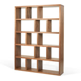 Cube Bookcase - Tema Berlin 5 Levels 150 Wood Bookcase - Various Colors