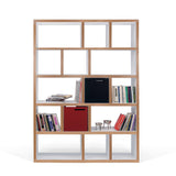 Cube Bookcase - Tema Berlin 5 Levels 150 Wood Bookcase - Various Colors