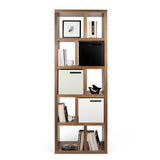 Cube Bookcase - Tema Berlin 5 Levels 70 Wood Bookcase - Various Colors