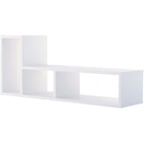 Cube Bookcase - Tema Domino Stackable Wood Bookshelves – White Or Walnut