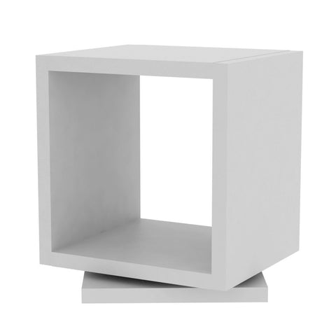 Cube Bookcase - Tema Shell Mini Rotating Wood Bookshelf – Various Colors