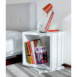 Cube Bookcase - Tema Shell Mini Rotating Wood Bookshelf – Various Colors