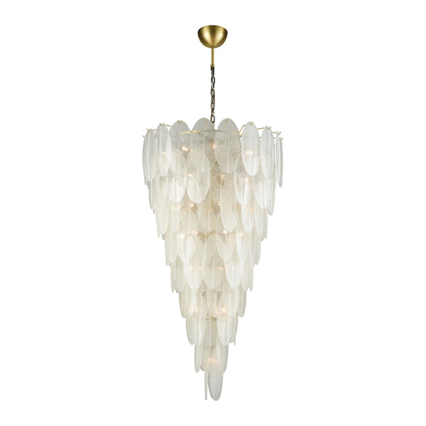Hush Pendant White Light Vintage Fixture Ceiling Chandelier
