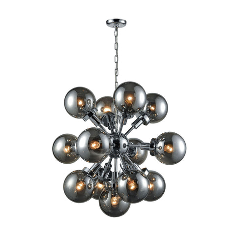 Ballistic Chrome Light Vintage Fixture Ceiling Chandelier